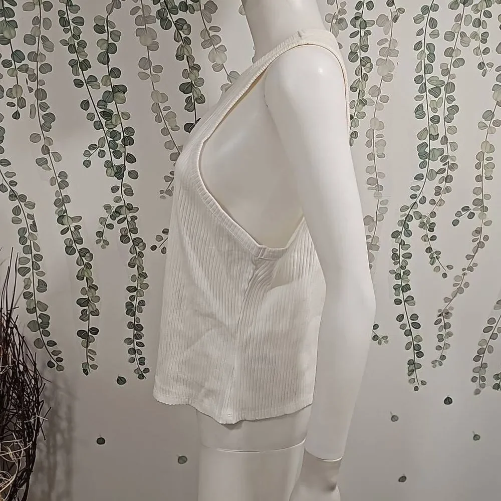 *sold*Good American Chunky Ribbed Tank Sz 5 /2XL - Picture 3 of 10